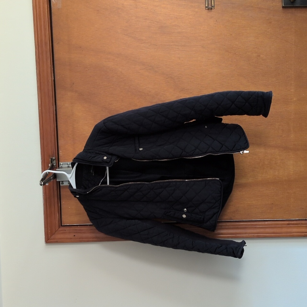 Zara Black Quilted Jacket